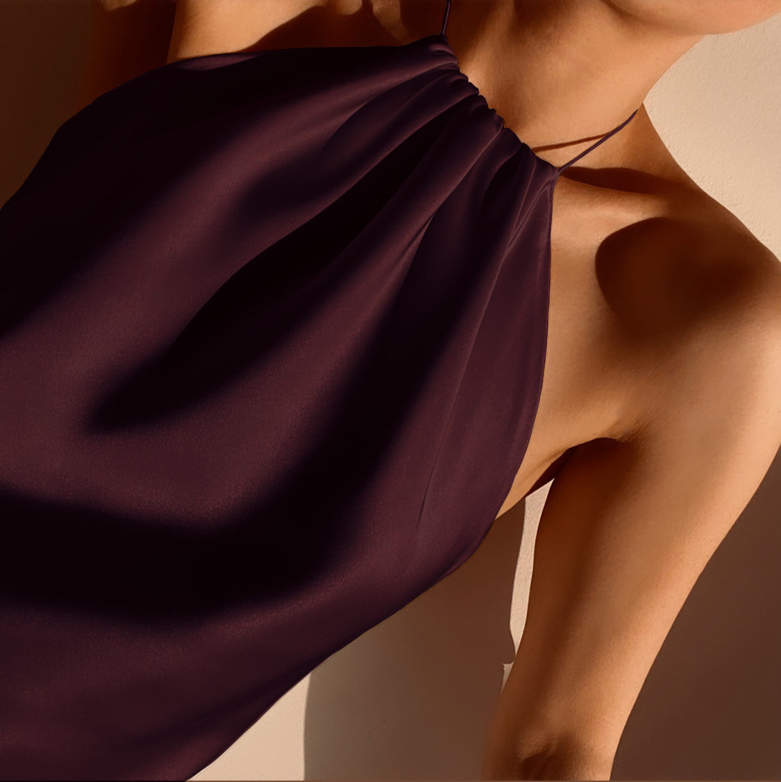 THE BAMBI HALTER GOWN