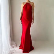 THE BAMBI HALTER GOWN