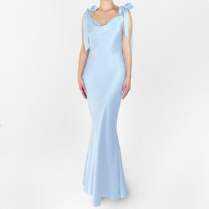 The Phoenix Gown With Shoulder Bows