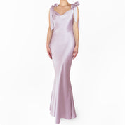 THE PHOENIX GOWN WITH SHOULDER BOWS - SAMPLE SALE