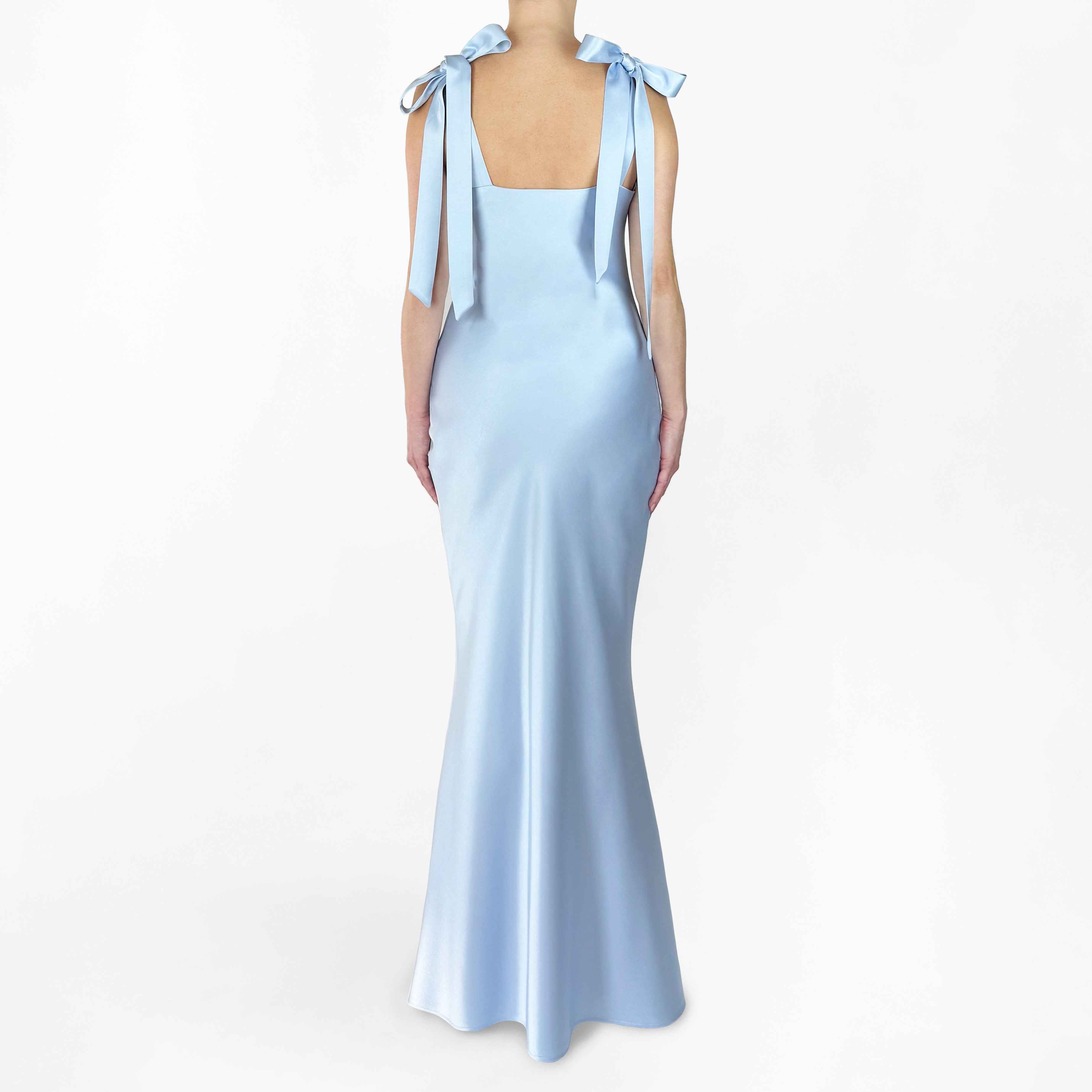 The Phoenix Gown With Shoulder Bows