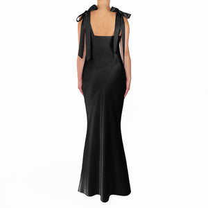 The Phoenix Gown With Shoulder Bows