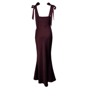 THE ROSALIE GOWN WITH SHOULDER BOWS