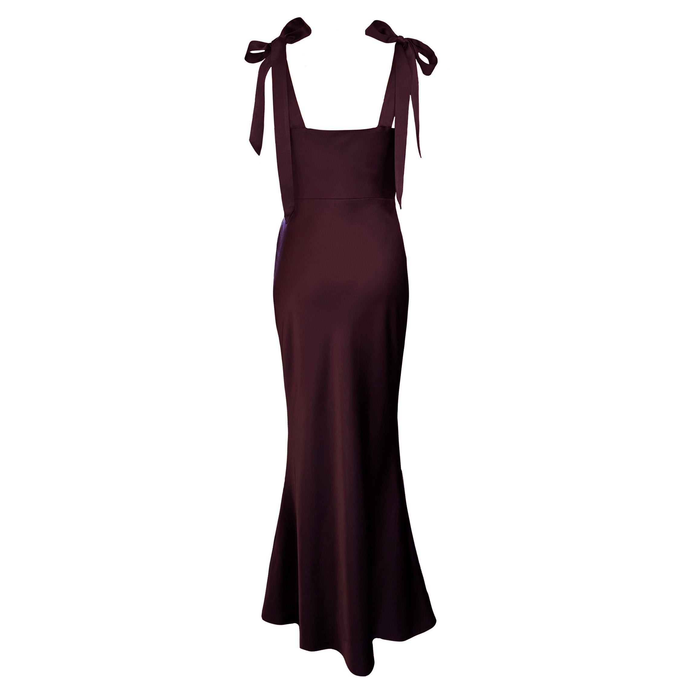 THE ROSALIE GOWN WITH SHOULDER BOWS