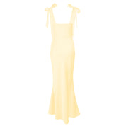 THE ROSALIE GOWN WITH SHOULDER BOWS