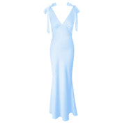 THE ROSALIE GOWN WITH SHOULDER BOWS