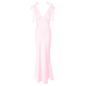 THE ROSALIE GOWN WITH SHOULDER BOWS