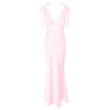 THE ROSALIE GOWN WITH SHOULDER BOWS