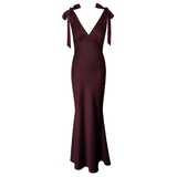 THE ROSALIE GOWN WITH SHOULDER BOWS