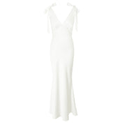 THE ROSALIE GOWN WITH SHOULDER BOWS