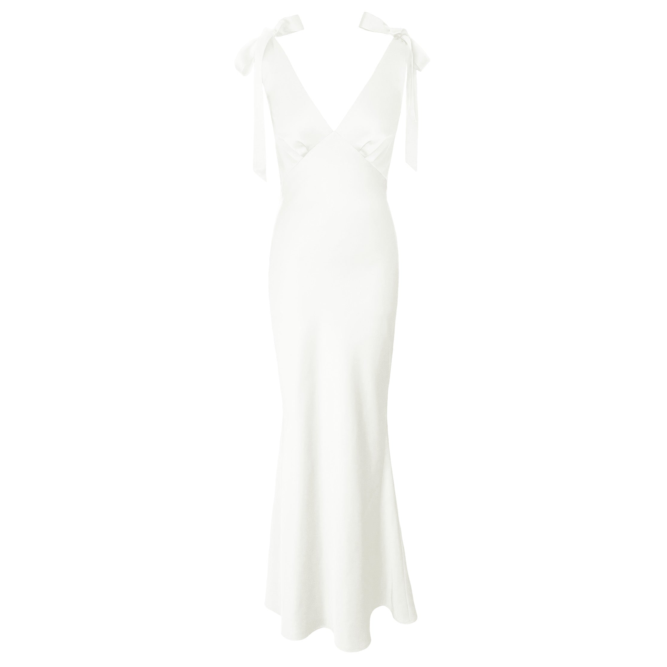 THE ROSALIE GOWN WITH SHOULDER BOWS