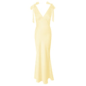 THE ROSALIE GOWN WITH SHOULDER BOWS