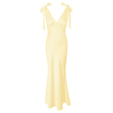 THE ROSALIE GOWN WITH SHOULDER BOWS