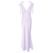 THE ROSALIE GOWN WITH SHOULDER BOWS