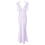 THE ROSALIE GOWN WITH SHOULDER BOWS