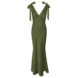 THE ROSALIE GOWN WITH SHOULDER BOWS