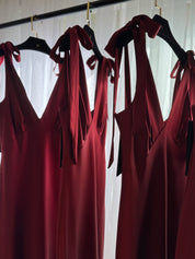 THE ROSALIE GOWN WITH SHOULDER BOWS - NEW COLOUR