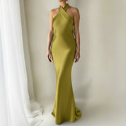 THE ASHTON HALTER GOWN
