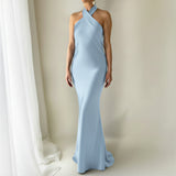 THE ASHTON HALTER GOWN