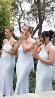 THE ASHTON HALTER DRESS - SAMPLE SALE