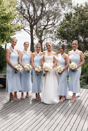 THE ASHTON HALTER DRESS - SAMPLE SALE