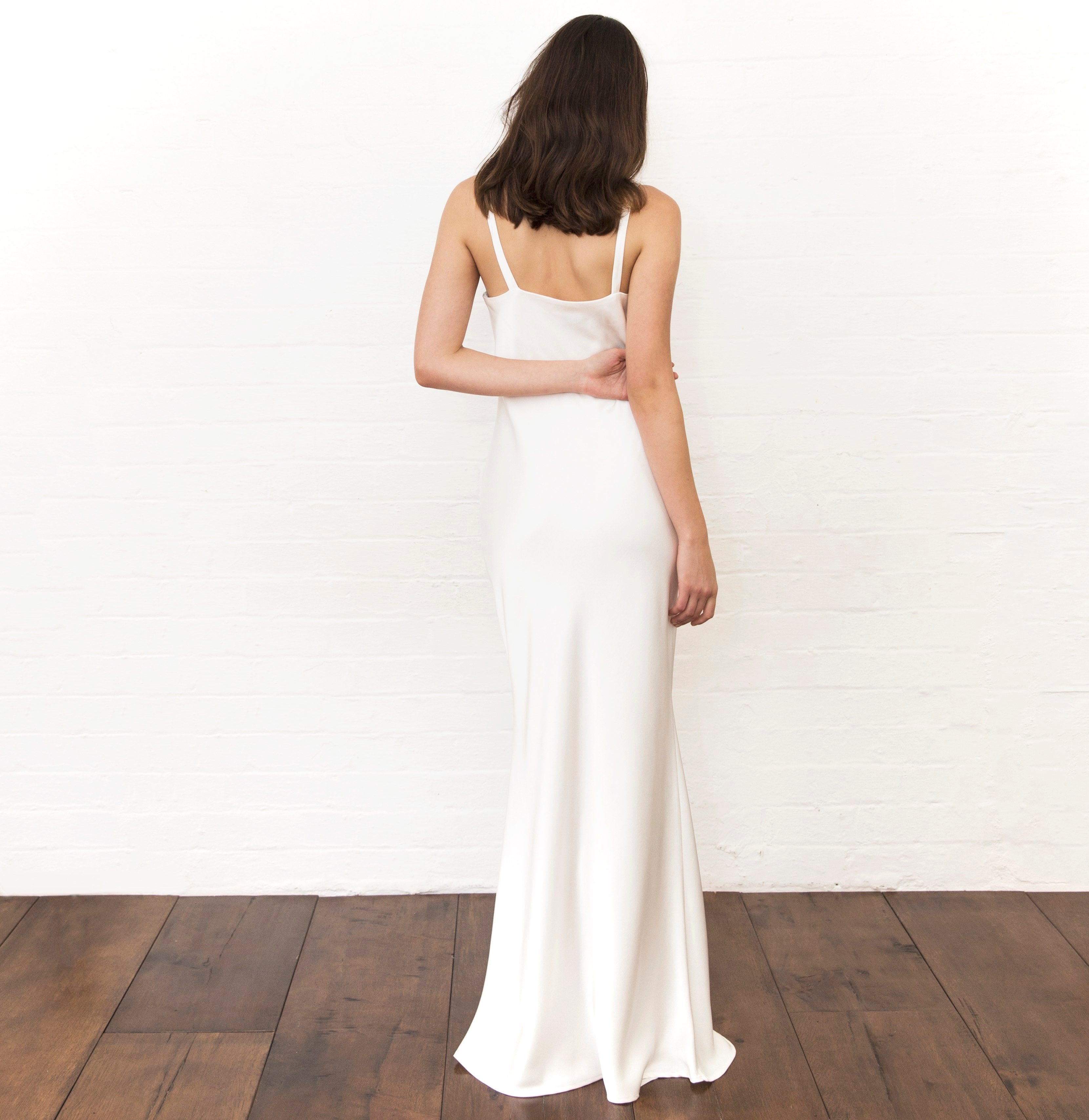 THE PHOENIX GOWN WITH SHOULDER BOWS