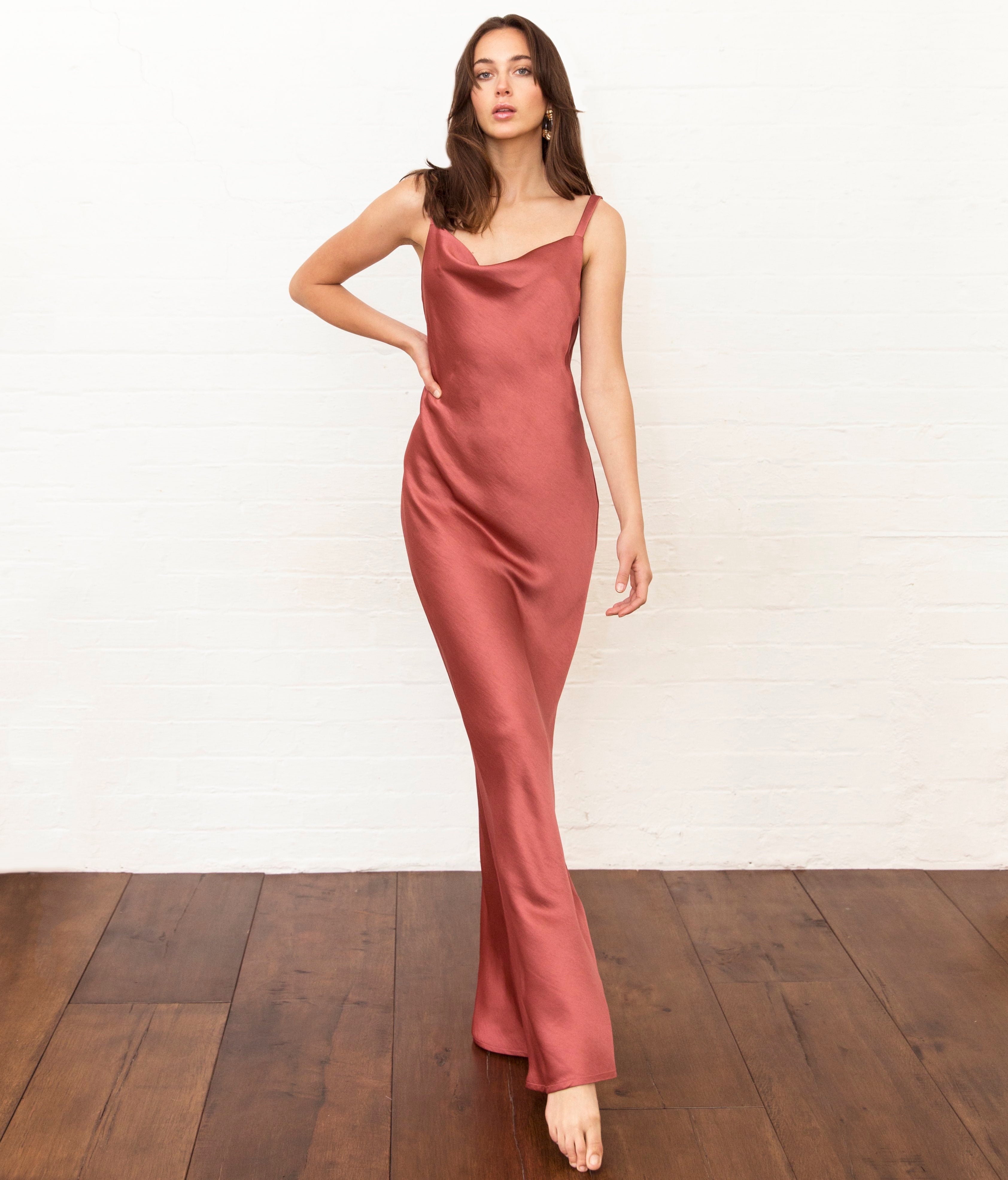 THE PHOENIX GOWN WITH WIDENED STRAPS