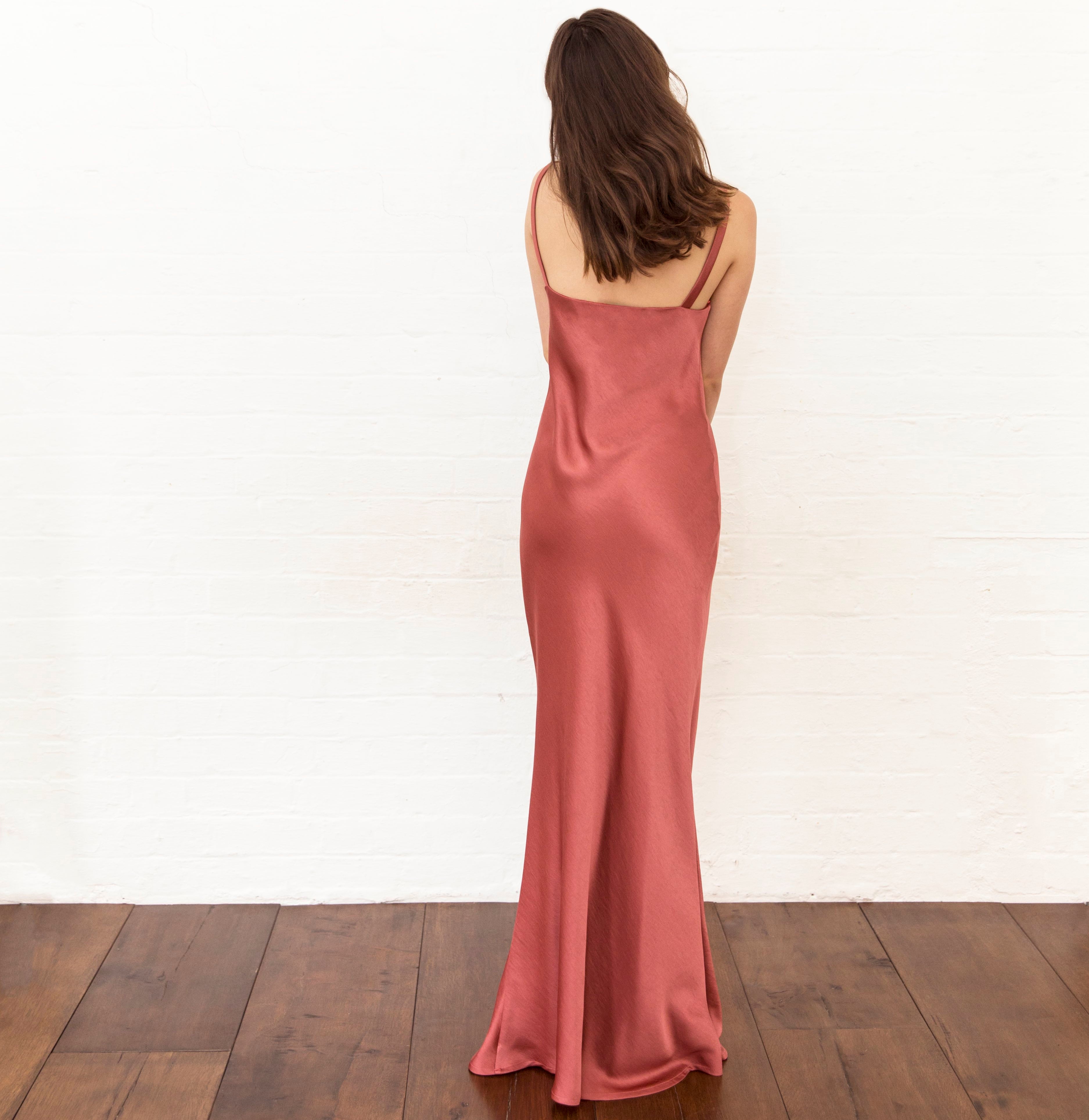 THE PHOENIX GOWN WITH WIDENED STRAPS