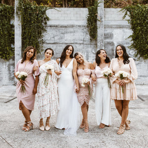 The Eden Deep V Slip Gown - Sample Sale