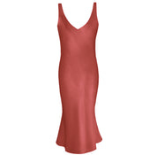 THE EDEN DEEP V SLIP DRESS - SAMPLE SALE