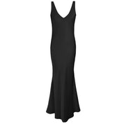 THE EDEN DEEP V SLIP GOWN - SAMPLE SALE