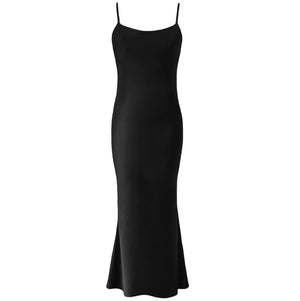 Open image in slideshow, The Madysyn Backless Slip Dress - Sample Sale
