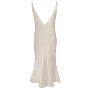 THE EDEN DEEP V SLIP DRESS - SAMPLE SALE
