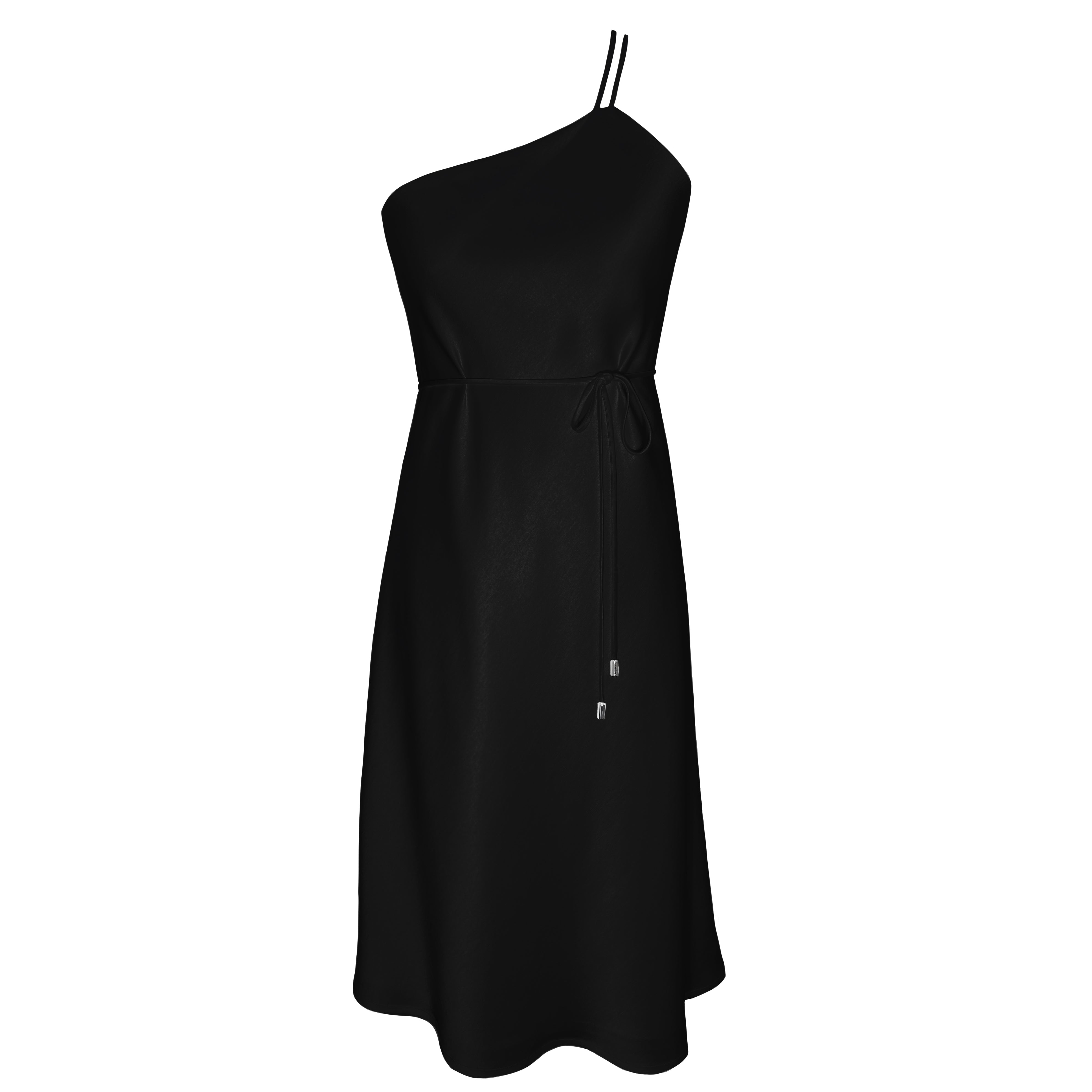 The Isla One Shoulder Slip Dress