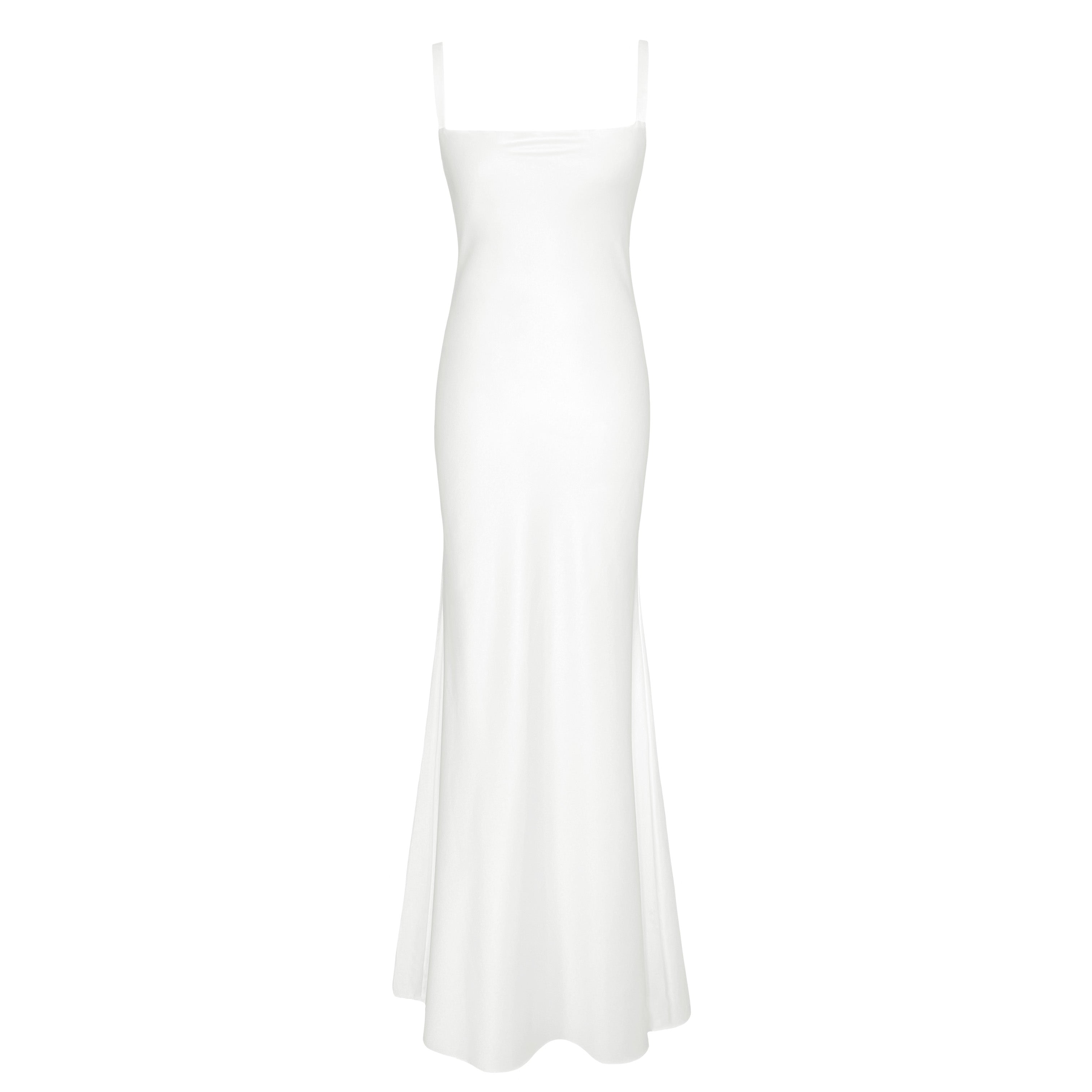 THE IVY SLIP GOWN WITH TIE