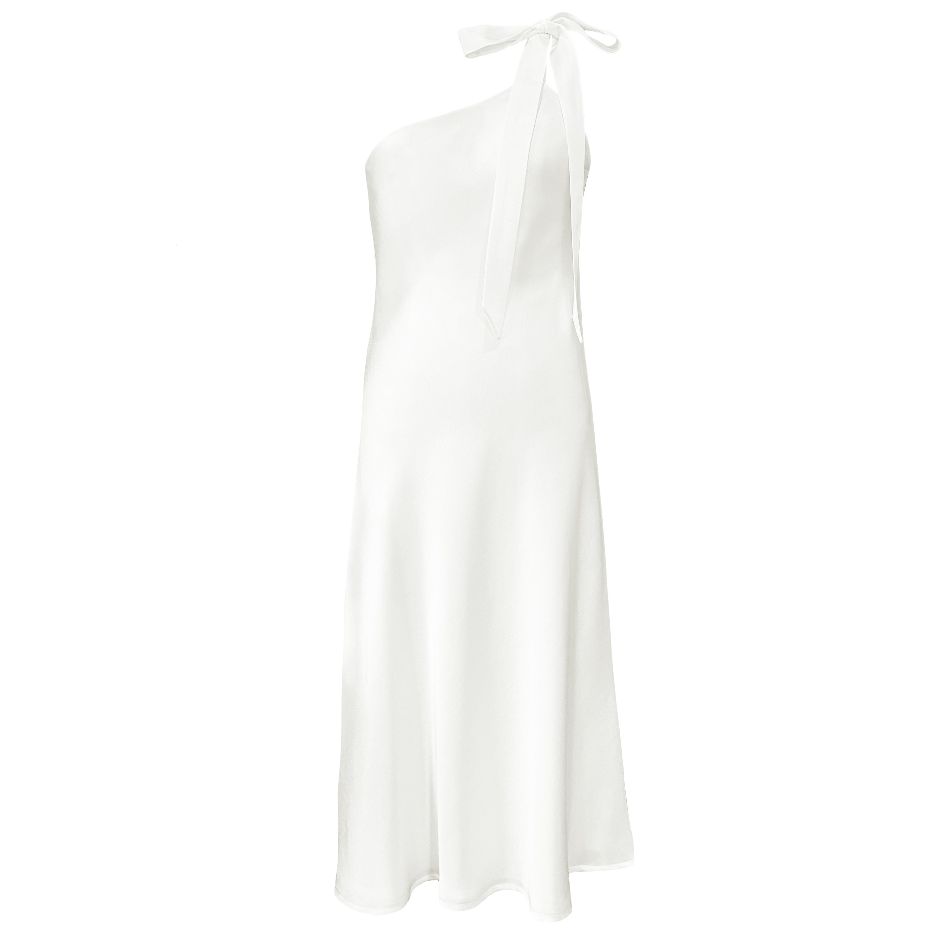 The Penelope One Shoulder Tie Dress