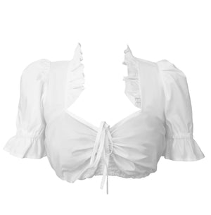 Open image in slideshow, The Little Petal Frill Top
