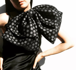 The Tie Me Up Bow Polka dot