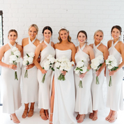 THE ASHTON HALTER DRESS - SAMPLE SALE
