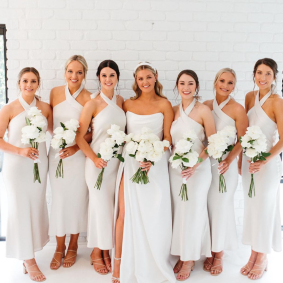 THE ASHTON HALTER DRESS - SAMPLE SALE