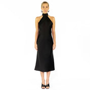 THE LENNOX HALTER MIDI DRESS