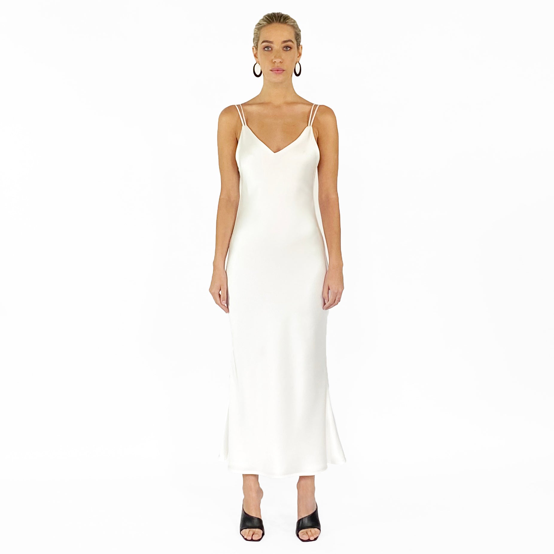 THE SADIE SLIP DRESS WITH DOUBLE STRAPS