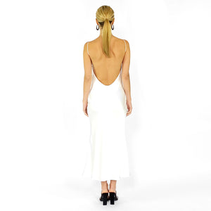 The Madysyn Backless Slip Dress
