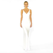 THE EDEN DEEP V SLIP GOWN - SAMPLE SALE