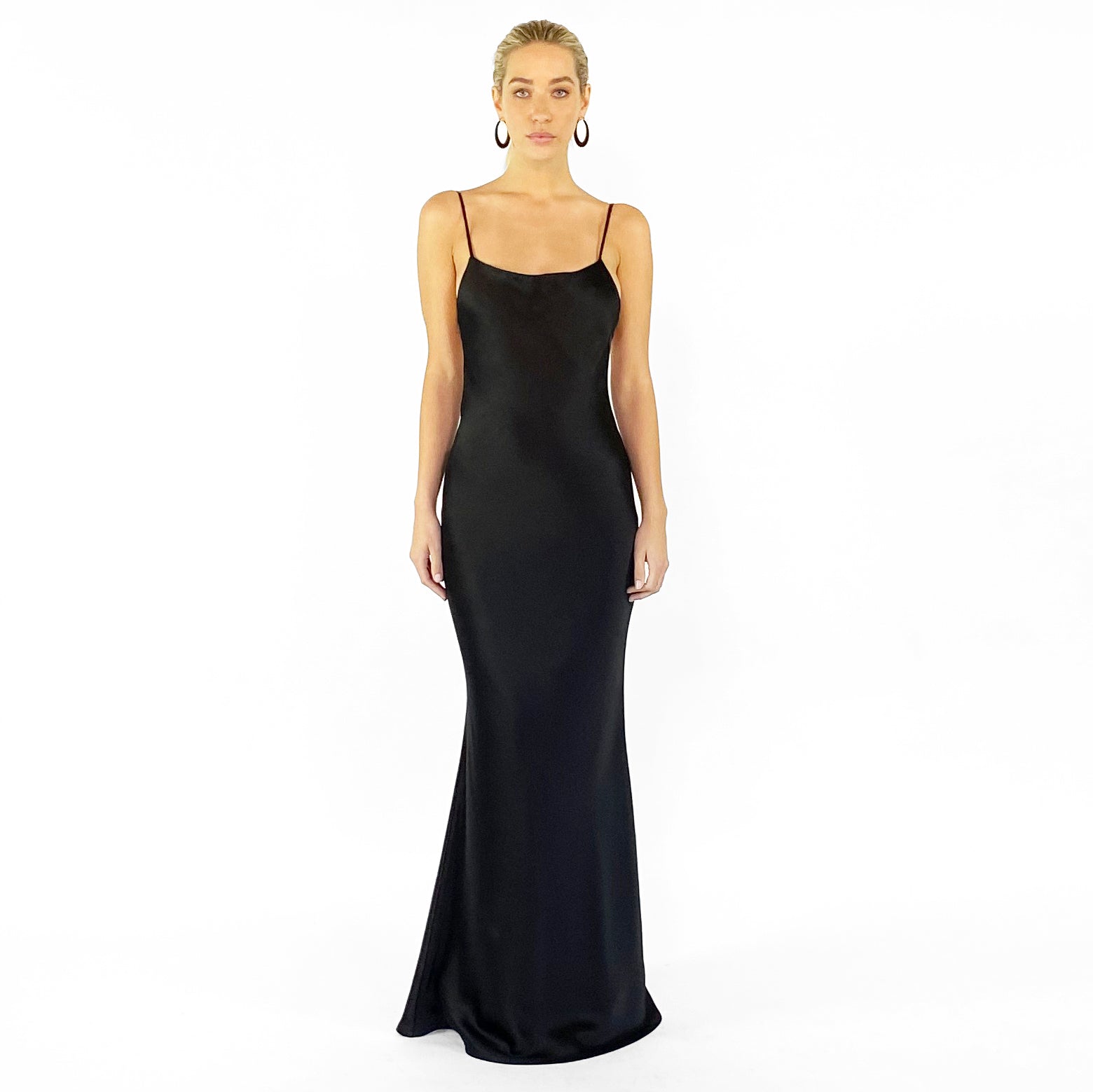 The Madysyn Backless Slip Gown