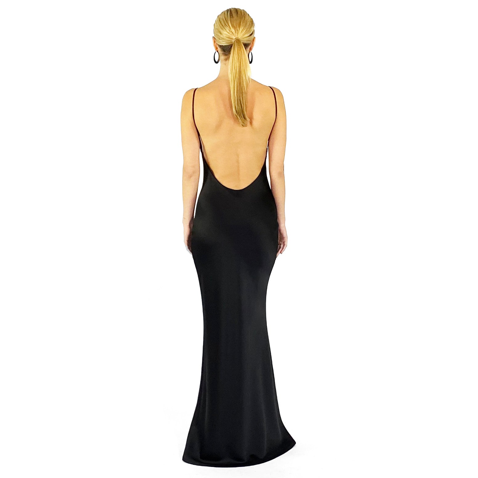 The Madysyn Backless Slip Gown