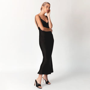 The Sadie V Neck Slip Dress