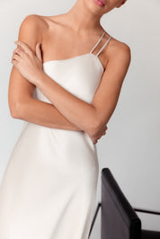 The Isla One Shoulder Slip Dress